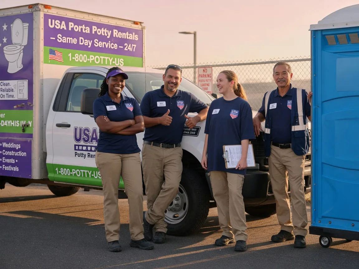 Porta Potty Rental company in London, TX